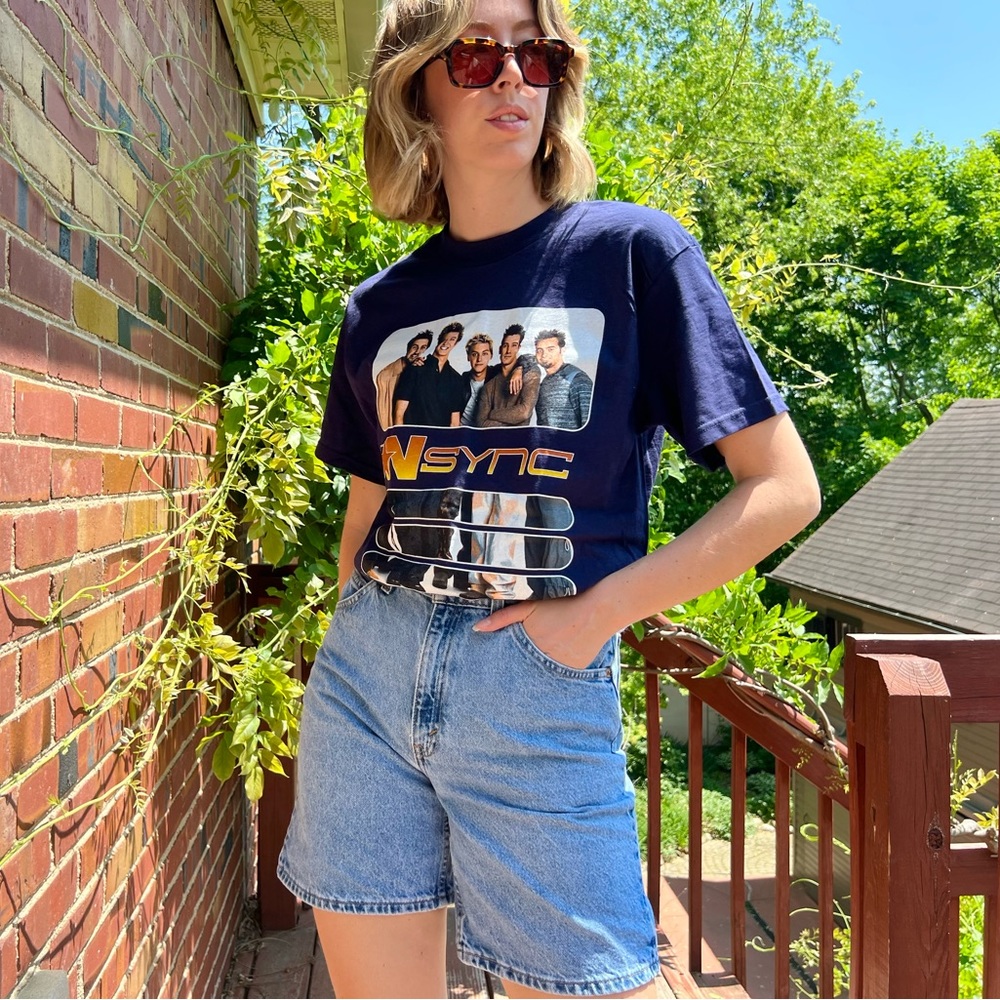 Vintage 2000 Authentic *NSYNC Graphic Print Tshirt